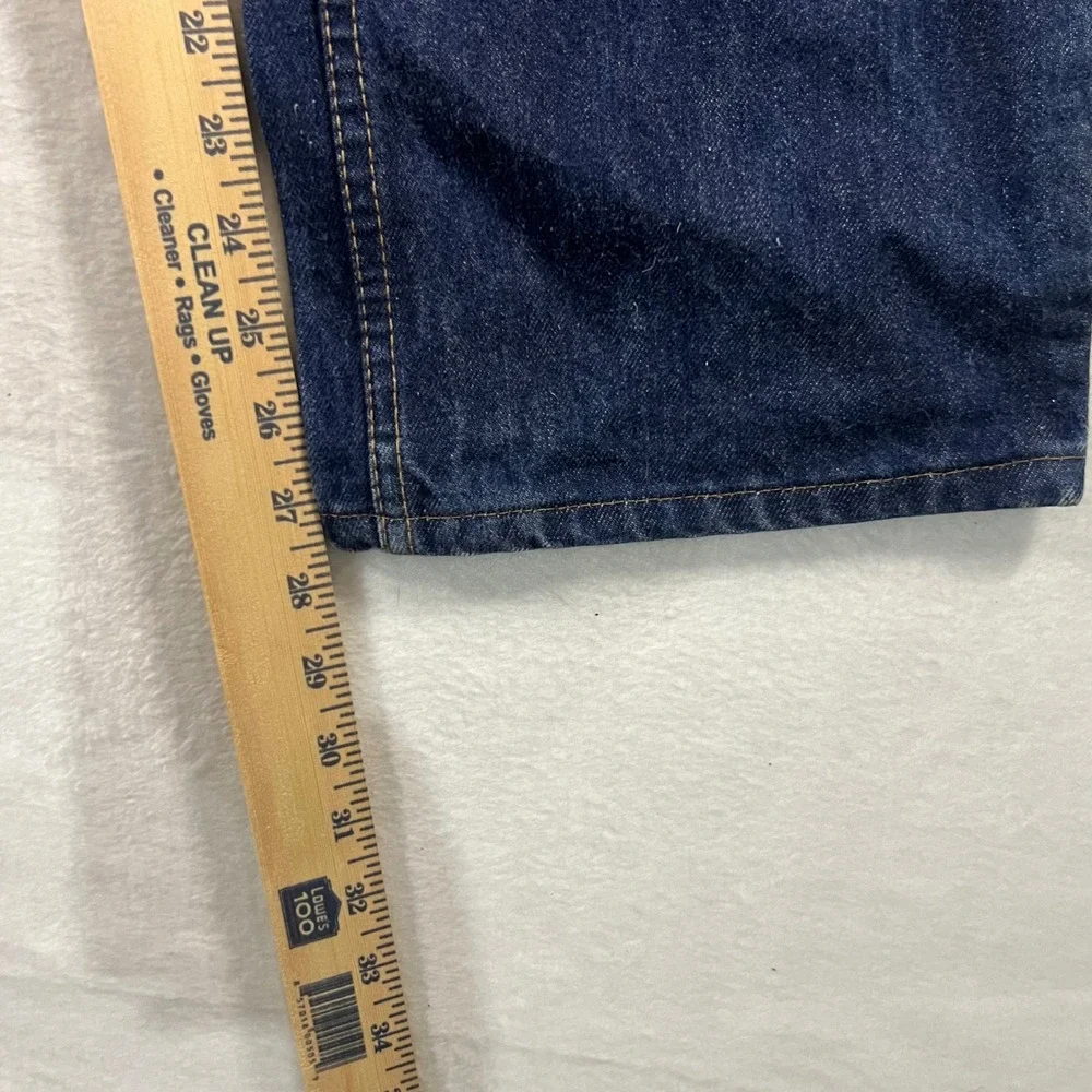 Vintage Saddle King Mens Dark Wash Jeans‎ Classic Fit 38x29 made in USA